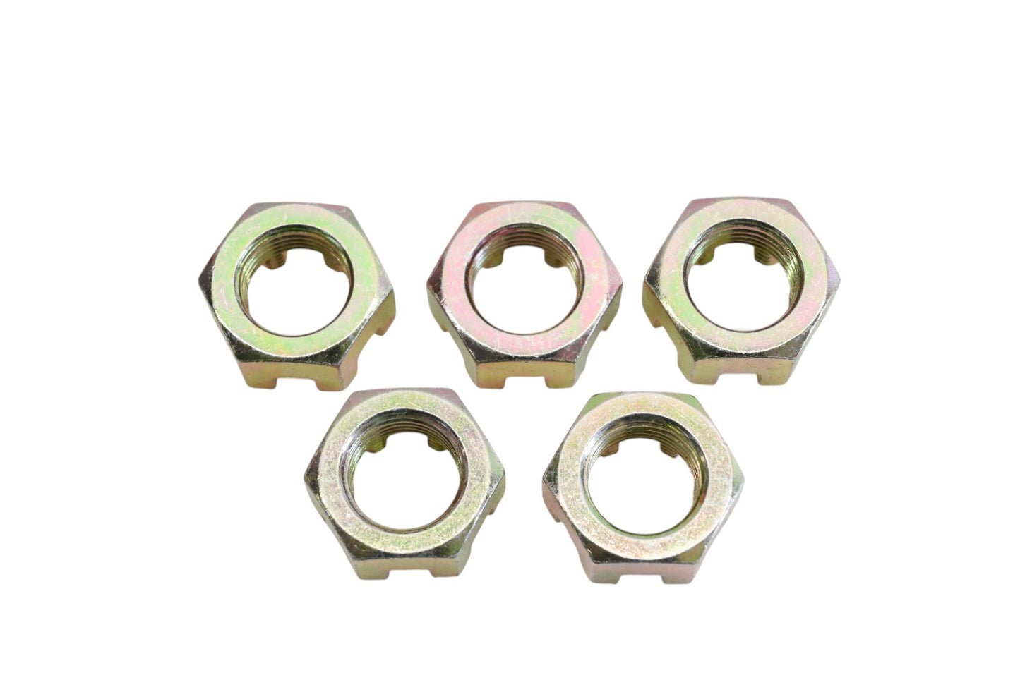 New OEM Polaris 7542810 Castle Nuts Qty 5 NOS