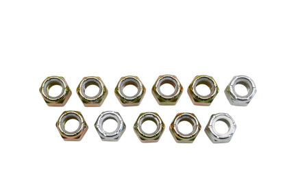 New OEM Polaris 7542451 Nylock Nuts Qty 11 NOS