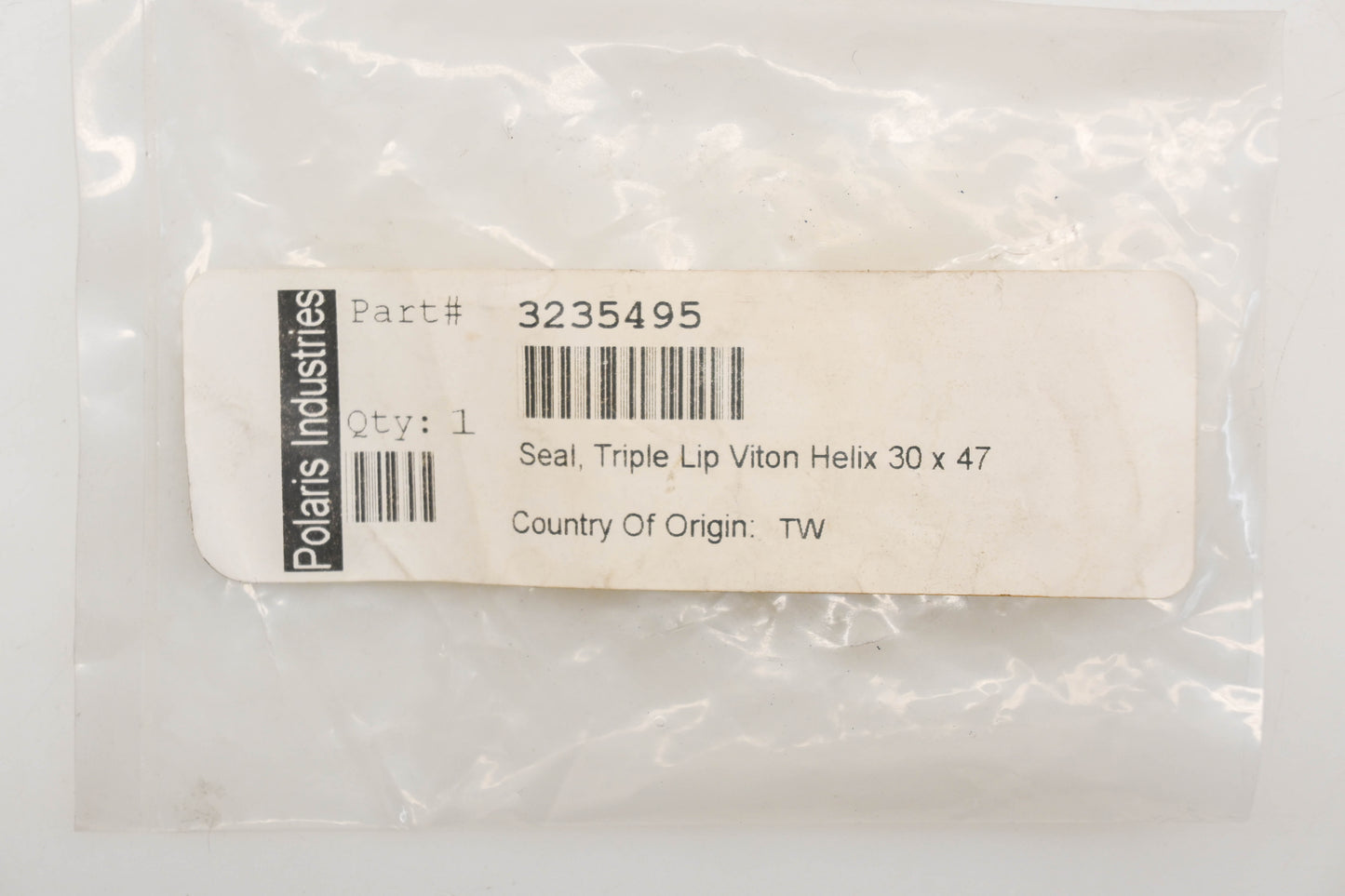 New OEM Polaris 3235495 Transmission Input Seal NOS