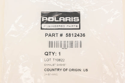 New OEM Polaris 5812436 Exhaust Gasket NOS