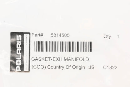 New OEM Polaris 5814505 Exhaust Manifold Gasket NOS
