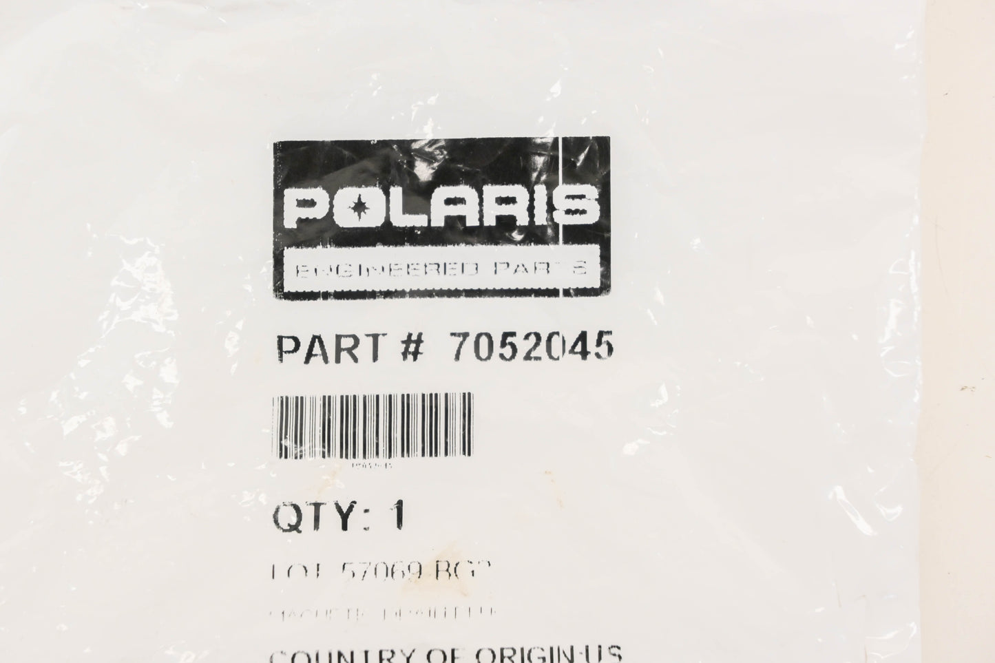New OEM Polaris 7052045 Magnetic Drain Plug NOS