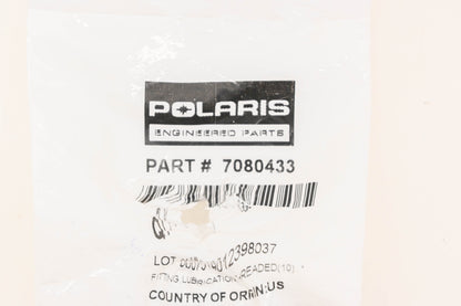 New OEM Polaris 7080433 Grease Fittings Qty 2 NOS