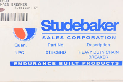 Studebaker 013-CBHD, 420-530 Heavy Duty Chain Breaker NOS
