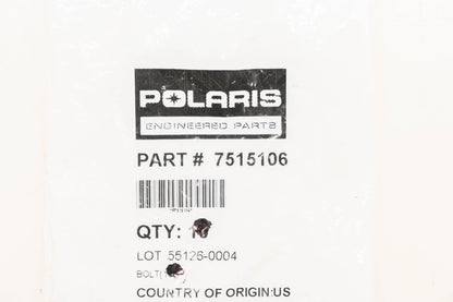 New OEM Polaris 7515106 Bolts Qty 2 NOS