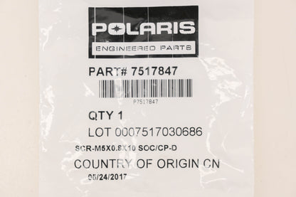 New OEM Polaris 7517847 Socket Bolts Qty 2 NOS