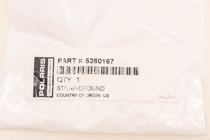 New OEM Polaris 5260167 Terminal Block Ground Strap NOS