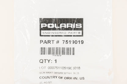 New OEM Polaris 7519019 Screw NOS