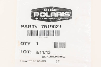 New OEM Polaris 7519021 Connecting Rod Bolt NOS