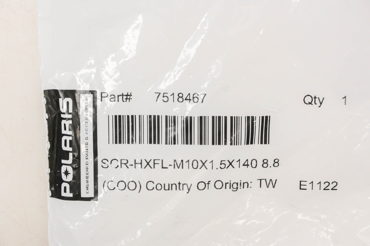 New OEM Polaris 7518467 Hex Flange Screw NOS