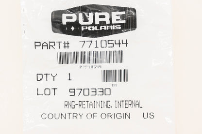 New OEM Polaris 7710544 Retaining Rings Qty 2 NOS