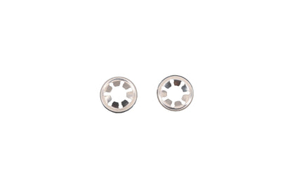 New OEM Polaris 7710807 Steel 6mm Turn Retainers Qty 2 NOS