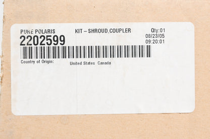 New OEM Polaris 2202599 Coupler Shroud Cover Kit NOS