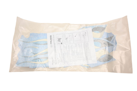 New OEM Polaris 2876698 RZR Blue Flame Decal Kit NOS