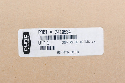 New OEM Polaris 2410534 Motor Fan VA14-AP7/CWP-34A 12V NOS