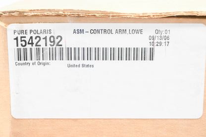 New OEM Polaris 1542192, 5631785 Right Rear Lower Control A-Arm NOS