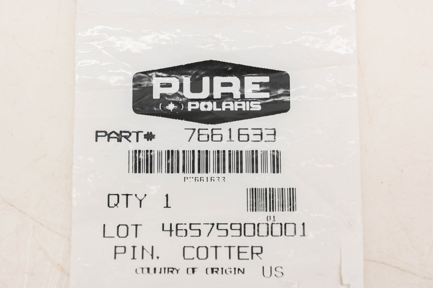 New OEM Polaris 7661633 Cotter Pins Qty 2 NOS