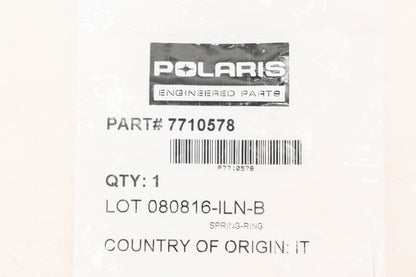 New OEM Polaris 7710578 Spring Ring NOS