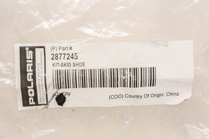 New OEM Polaris 2877245 Snow Plow Skid Shoes Qty 2 NOS