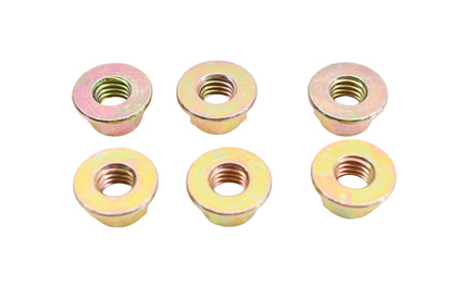 New OEM Polaris 7547180 Flanged Nylon Lock Nuts Qty 6 NOS