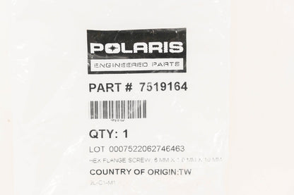 New OEM Polaris 7519164 Hex Flange Screw NOS