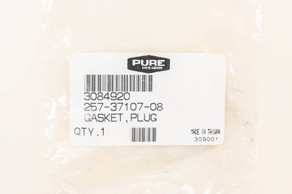 New OEM Polaris 3084920, 257-37107-08 Plug Gasket NOS