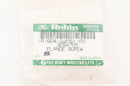 New OEM Polaris 3084766, 904-02061-60 Robin Flange Screw NOS