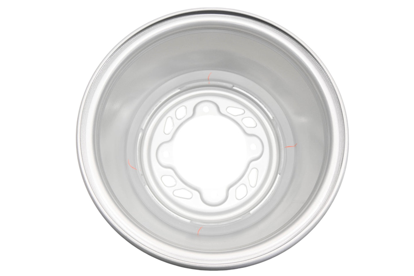 New OEM Polaris 1520713-486 Silver Rear Wheel 12x8 Rim NOS