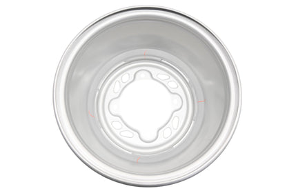 New OEM Polaris 1520713-486 Silver Rear Wheel 12x8 Rim NOS