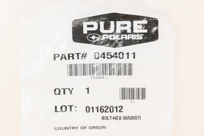 New OEM Polaris 454011 Hex Washer Bolt NOS