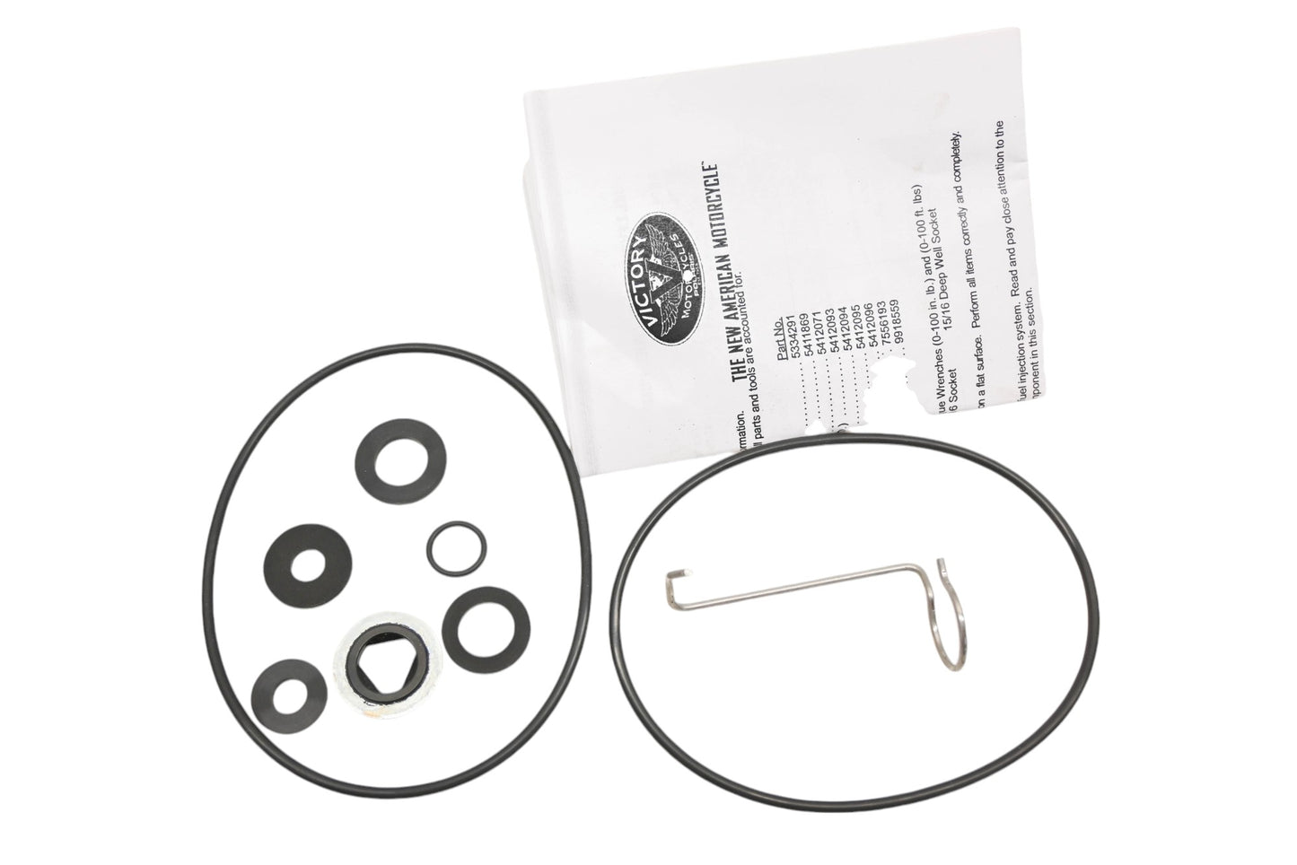 New OEM Polaris 2202477 Fuel Pump Retainer Kit NOS