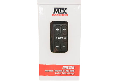 MTX Audio AWBTSW Bluetooth Controller Aux Input Rocker Switch Design NOS
