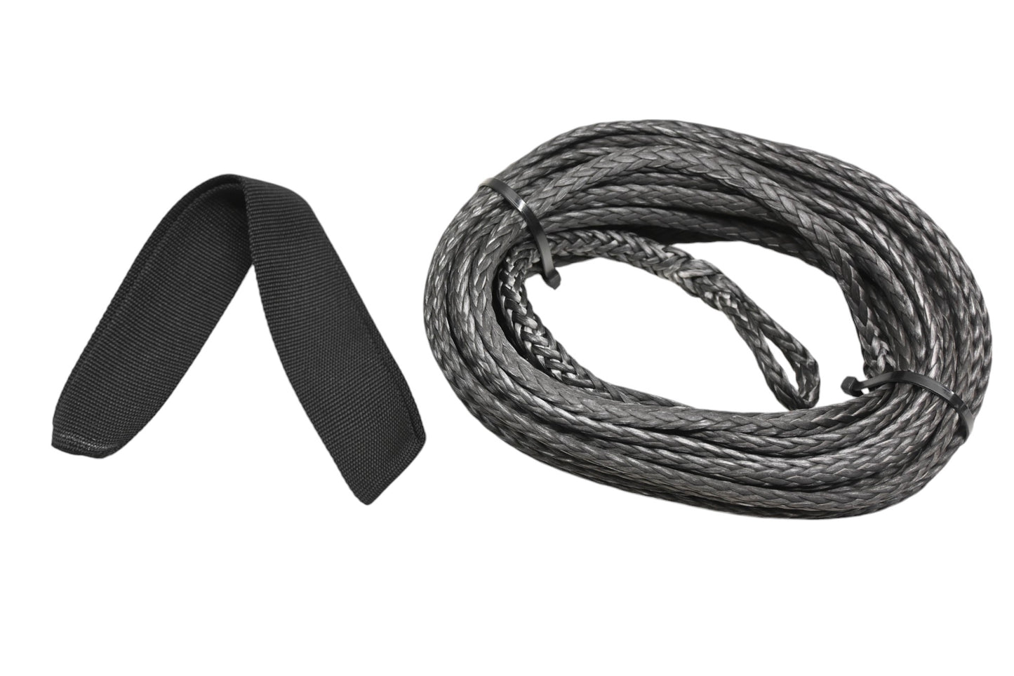 Warn 100975, 619-100975 Winch Synthetic 1/4"x50' Rope Kit NOS