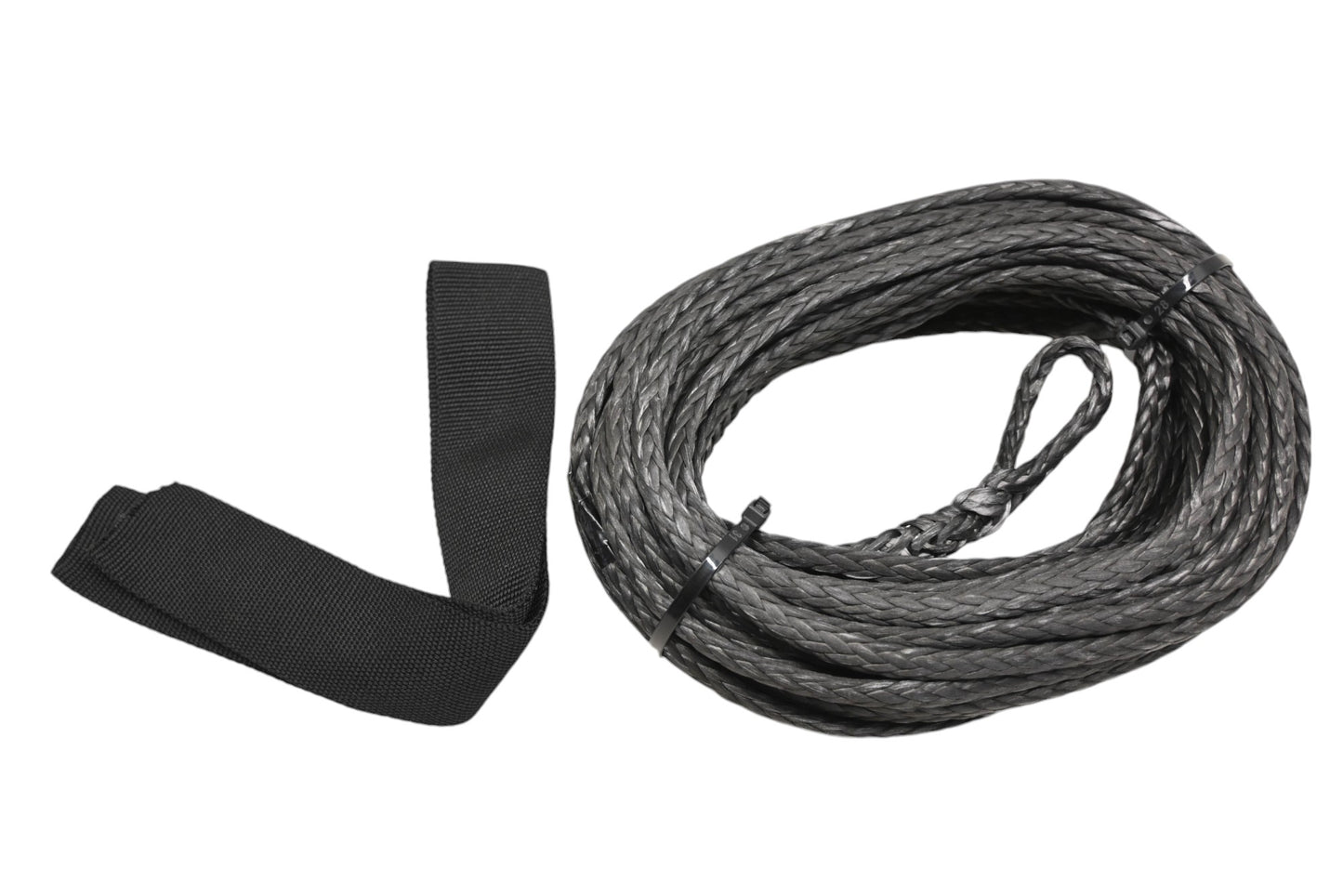 Warn 100975, 619-100975 Winch Synthetic 1/4"x50' Rope Kit NOS