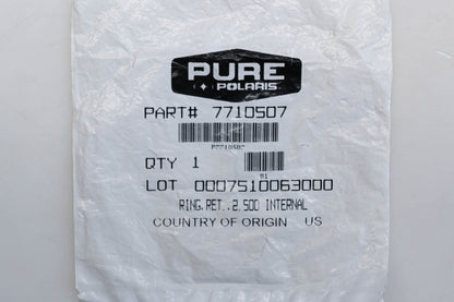 New OEM Polaris 7710507 Retaining Ring NOS