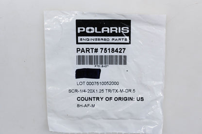 New OEM Polaris 7518427 Screws Qty 2 NOS