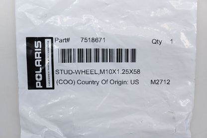 New OEM Polaris 7518671 Wheel Studs Qty 2 NOS
