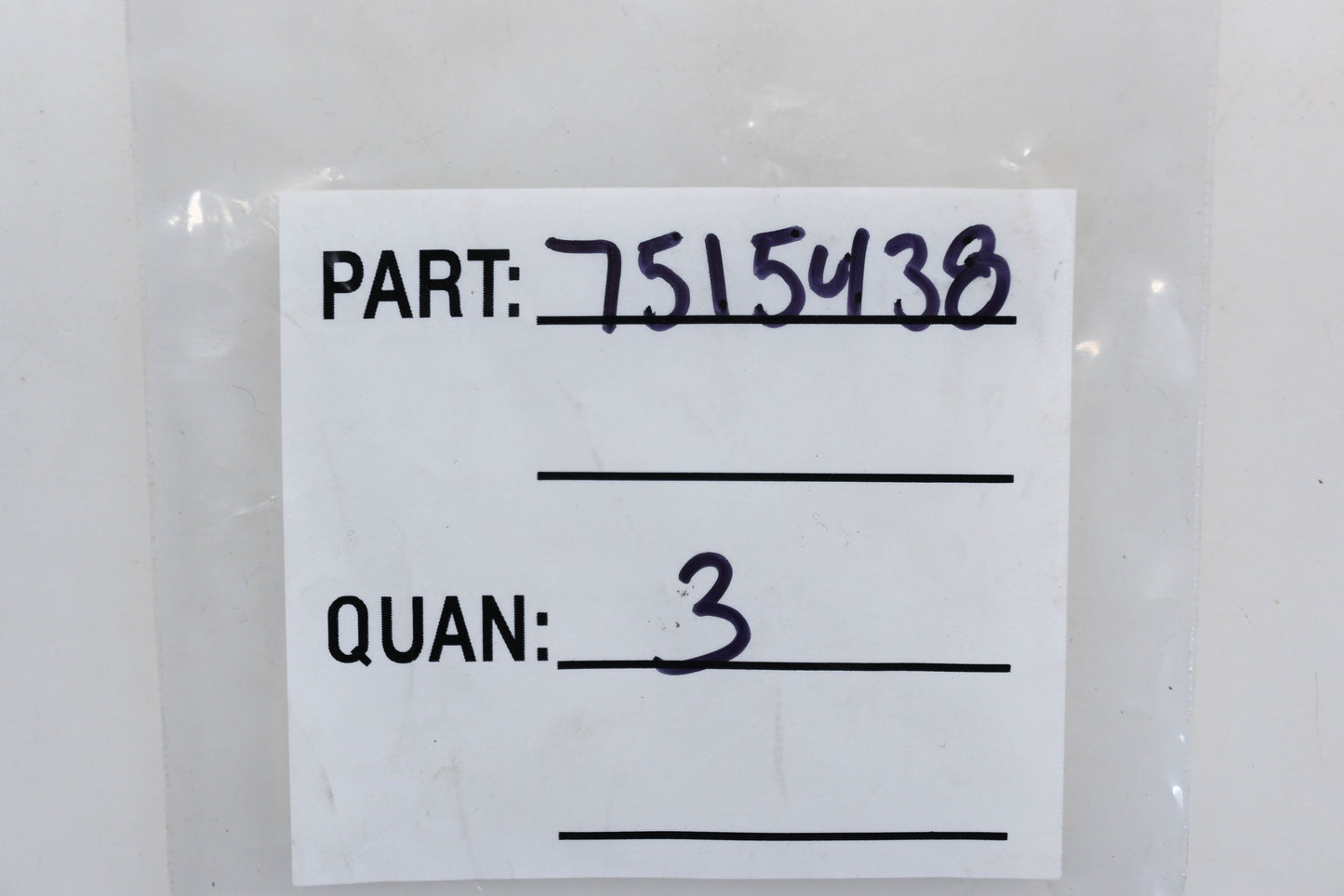 New OEM Polaris 7515438 Bolts Qty 3 NOS