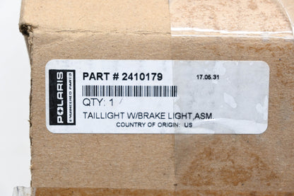 New OEM Polaris 2410179, SAE AT86 Tail Light With Brake Light Assembly NOS