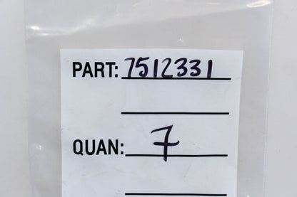 New OEM Polaris 7512331 Carriage Bolts Qty 7 NOS