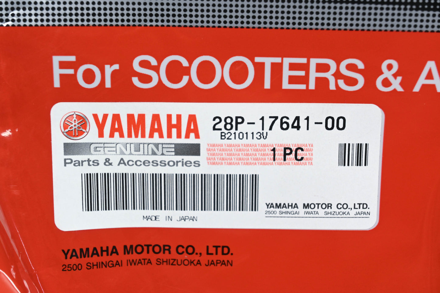 New OEM Yamaha 28P-17641-00-00 Drive V-belt NOS