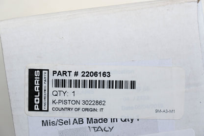 New OEM Polaris 2206163 Piston Kit NOS