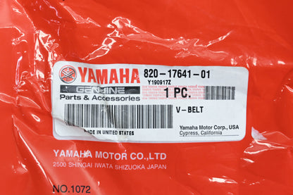 New OEM Yamaha 820-17641-01-00 Drive V-belt NOS