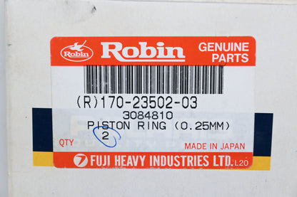 Robin 170-23502-03, 3084810 Polaris Piston Ring Kit NOS