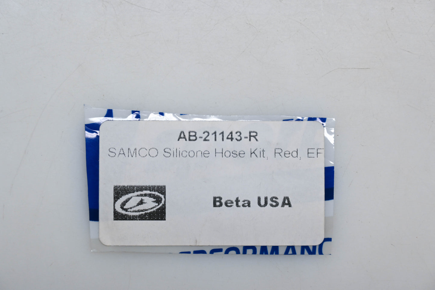 Samco AB-21143-R Beta Red Silicone Hose Kit NOS