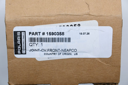 New OEM Polaris 1590358 Neapco Front CV-Joint NOS