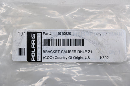 New OEM Polaris 1910529 Rear Brake Caliper Bracket NOS