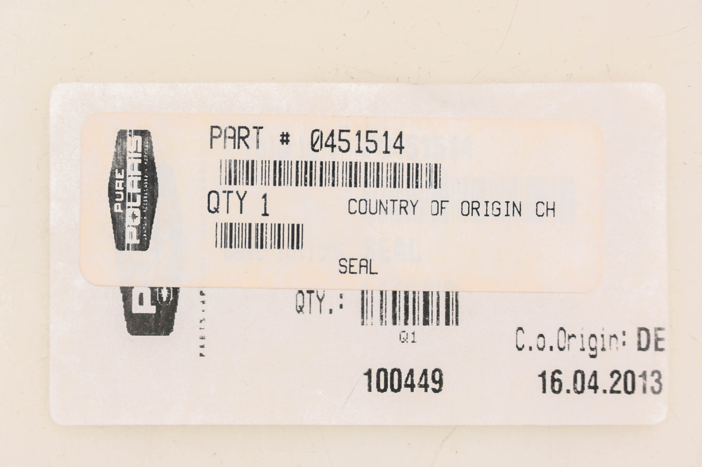 New OEM Polaris 0451514 Sealing Washers Qty 2 NOS