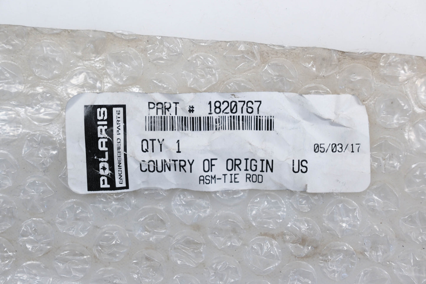 New OEM Polaris 1820767 Tie Rod Assembly NOS