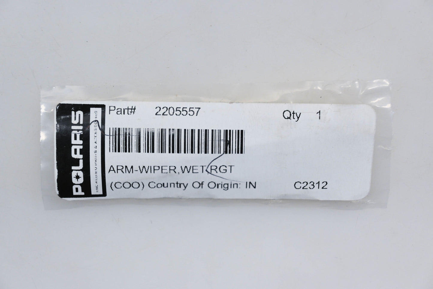 New OEM Polaris 2205557 Windshield Wiper Arm Assembly NOS